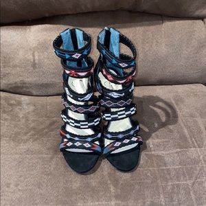 Jessica Simpson strap heels size 6